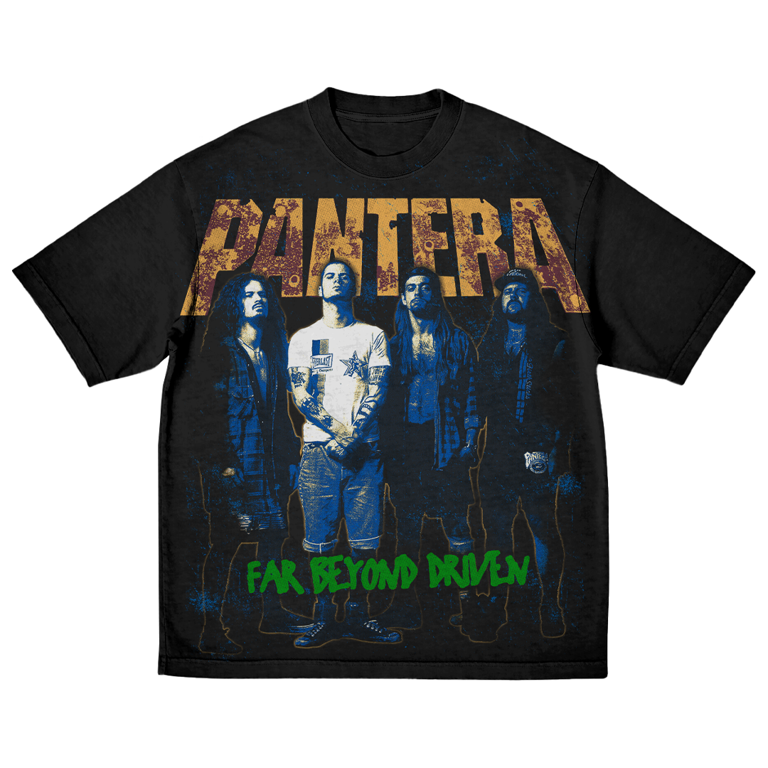 【00's】PANTERA Far Beyond Driven バンドTシャツ Far Beyond Driven Jumbo Print T-Shirt - Pantera Official UK Store