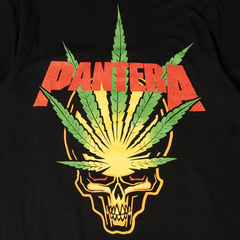 Cannabis Skull Layered Long Sleeve T-Shirt