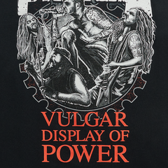Vulgar Display of Power Band Illustration T-Shirt