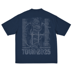 Navy Snake CFH 2025 Tour T-Shirt