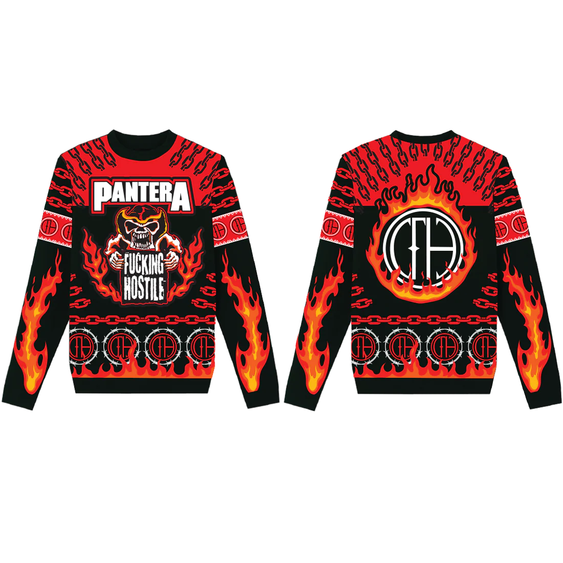 Pantera - HOSTILE HOLIDAY SWEATER