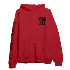 Stronger Than All Red Hoodie