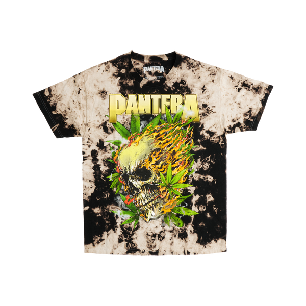 Cannabis Skull Tye Dye T-Shirt